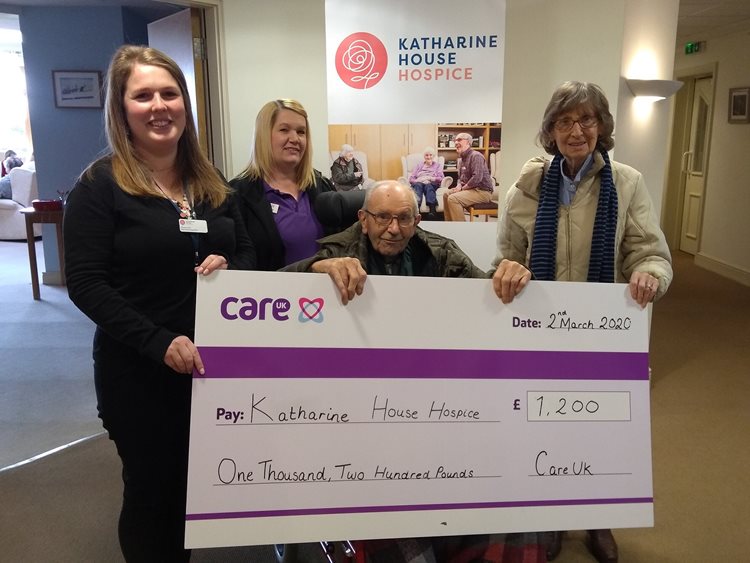 Banbury care home raises impressive funds for local hospice